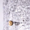 Brass and glass pendant lamp by Carl Fagerlund for Orrefors, Sweden