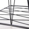 Vintage Black metal string Coffee table from Sweden, 1960