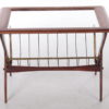 Vintage Italian side table with magazine rack by Ico Parisi, 1960s