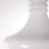 Vintage white glass pendant lamp, 1960s
