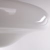 Vintage white glass pendant lamp, 1960s