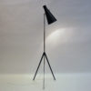 Metal and brass floorlamp by Alf Svensson for Bergboms Sweden 1950s