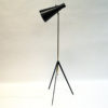 Metal and brass floorlamp by Alf Svensson for Bergboms Sweden 1950s