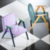 Lounge chair, Memphis Style, Postmodern, 70s vintage, retro design, Mid century modern, Accent chair