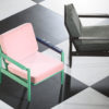 Lounge chair, Memphis Style, Postmodern, 70s vintage, retro design, Mid century modern, Accent chair