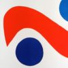 Original Astonishing Alexander Calder "Skybird"Limited Edition Print Lithograph 1974 (Braniff Airplines)
