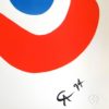 Original Astonishing Alexander Calder "Skybird"Limited Edition Print Lithograph 1974 (Braniff Airplines)