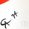 Original Astonishing Alexander Calder "Skybird"Limited Edition Print Lithograph 1974 (Braniff Airplines)