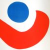 Original Astonishing Alexander Calder "Skybird"Limited Edition Print Lithograph 1974 (Braniff Airplines)