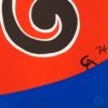 Original Astonishing Alexander Calder "Swirl" Lithograph 1974 Original Astonishing Alexander Calder "Swirl" Lithograph 1974