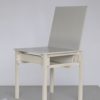 Dining Table & Chairs Set in the Style of Gerrit Rietveld, 1980s, Set of 5