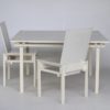 Dining Table & Chairs Set in the Style of Gerrit Rietveld, 1980s, Set of 5