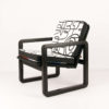 Lounge chair, mid century modern, 80s vintage, retro design, modern decor, living room chair