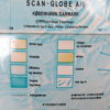 Vintage Mid-Century Modern Lucite Light Up Globe by Hammond Scan-Globe, 1970 Vintage Mid-Century Modern Lucite Light Up Globe by Hammond Scan-Globe, 1970