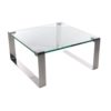 German Chrome and Glass coffee table Model Klassik 1022 Van Peter Draenert, 1960s