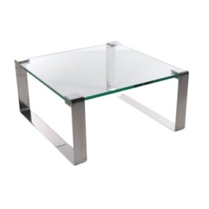 German Chrome and Glass coffee table Model Klassik 1022 Van Peter Draenert, 1960s