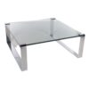 German Chrome and Glass coffee table Model Klassik 1022 Van Peter Draenert, 1960s