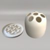 1960s Gorgeous Dedalo umbrella stand by Emma Gismondi Schweinberger. Made in Italy