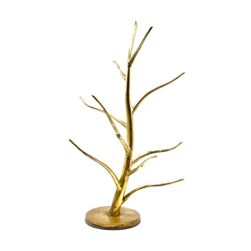 Mid-century Brass plant-shaped stand, Italy 1970s