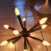 Mid century modern SPUTNIK ceiling lamp 50s 60s