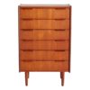 TEAK CHEST OF DRAWERS