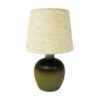 Swedish Green Ceramic table lamp from Tilgman Keramik 1960s Swedish Green Ceramic table lamp from Tilgman Keramik 1960s