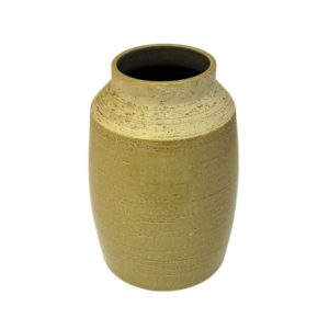Large beige Ceramic vase by Hertha Bengtsson for Rörstrand, Sweden 1950s