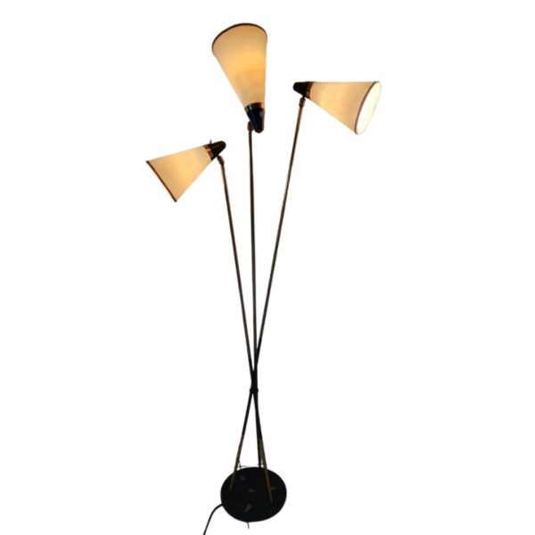 Lunel floor lamp 1950s french mid century modern