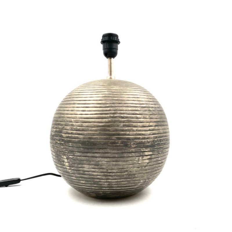 Spherical table lamp base, Italy 1970s