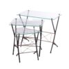 Angelo Ostuni Set of 3 side tables, Italy 1950 Angelo Ostuni Set of 3 side tables, Italy 1950