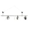 Vintage Adjustable Ceiling Lamp by Stanislav Indra for Lidokov, 1970s