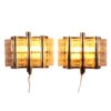 Brass wall lamp by Carl Fagerlund for Lyfa, 1960s