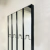 Mirrorcoat hanger "Gronda" by Luciano Bertoncini for Elco, Italy 1970s. Mirrorcoat hanger "Gronda" by Luciano Bertoncini for Elco, Italy 1970s.