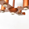 Chandelier type Z-1005/4, Elektrotechniczna Spółdzielnia Inwalidów Rencista, Poland, 1970s