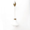 Hanging lamp, Kamenický Šenov Czechoslovakia, 1950s