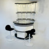 Bar Stilglass by Donati Guzzini for Donati, Italy 1970's.