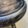 Shepherd's stool low blackened ash 1 - Charlotte Perriand Blackened ash 1959