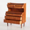 RESTORED TEAK BUREAU DESK