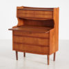 RESTORED TEAK BUREAU DESK