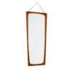 Teak framed mirror