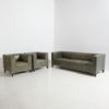 Ducale leather sofa set by Paolo Piva for Wittmann