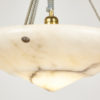 ART DECO ALABASTER PENDANT