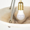 ART DECO ALABASTER PENDANT