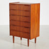 TEAK CHEST OF DRAWERS