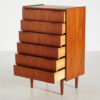 TEAK CHEST OF DRAWERS