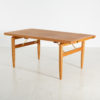 RESTORED OAK DINING TABLE