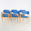 MODEL 49 DINING CHAIRS BY ERIK BUCH FOR O.D. MØBLER, SET OF 6