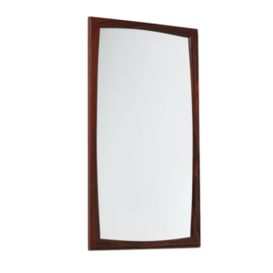 Rosewood mirror by Aksel Kjersgaard for Odder