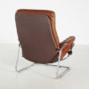 LEATHER LOUNGE CHAIR