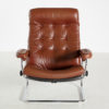 LEATHER LOUNGE CHAIR